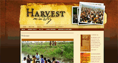 Desktop Screenshot of harvestministry.org