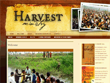 Tablet Screenshot of harvestministry.org